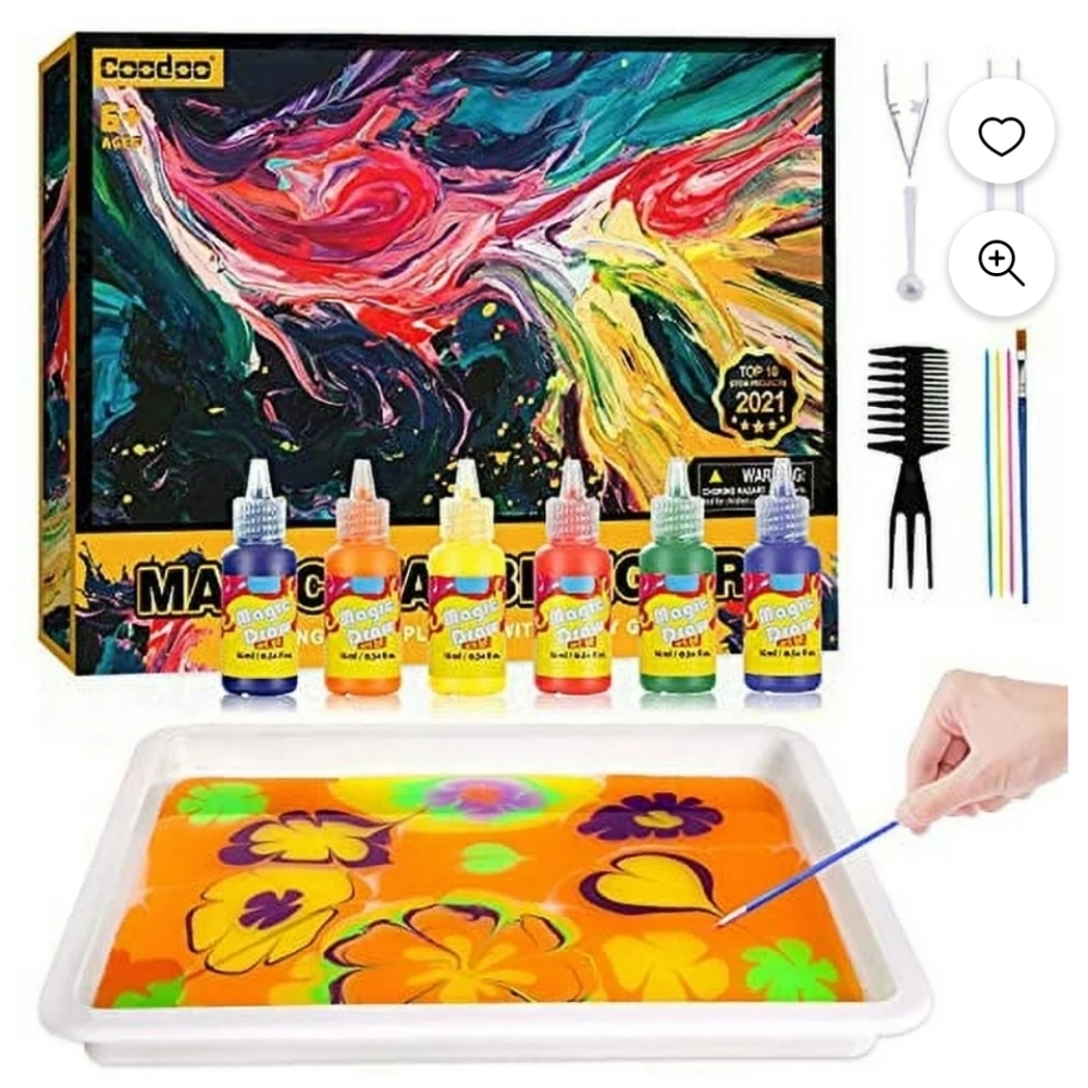 Water Marbling Paint For Kids